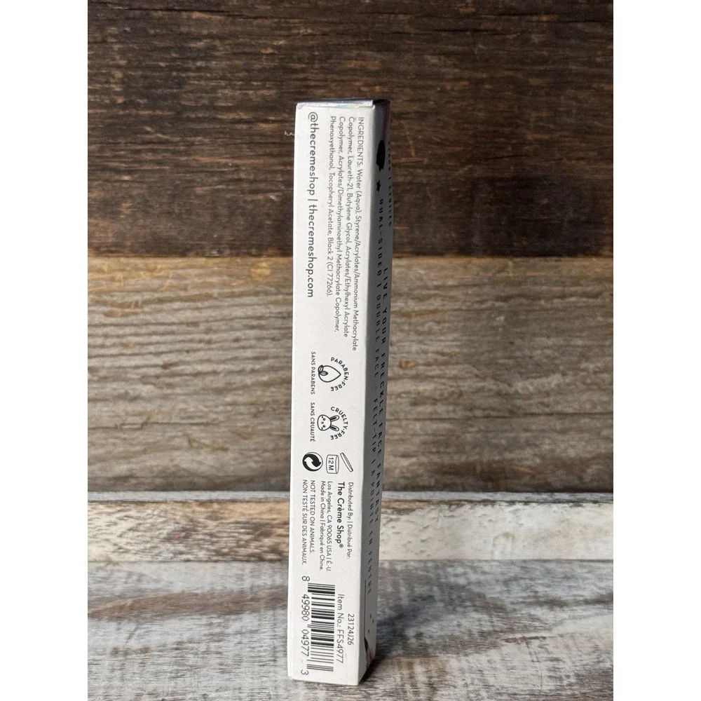 The Crème Shop Faux Real Freckle Stamp Eyeliner‎ (Star, Black) | New Sealed